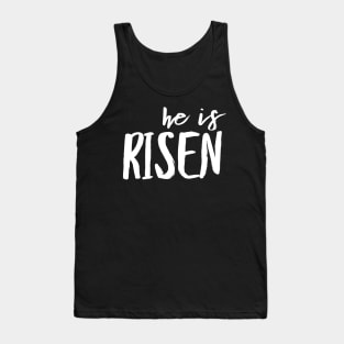 He Is Risen Cool Inspirational Easter Christian Tank Top